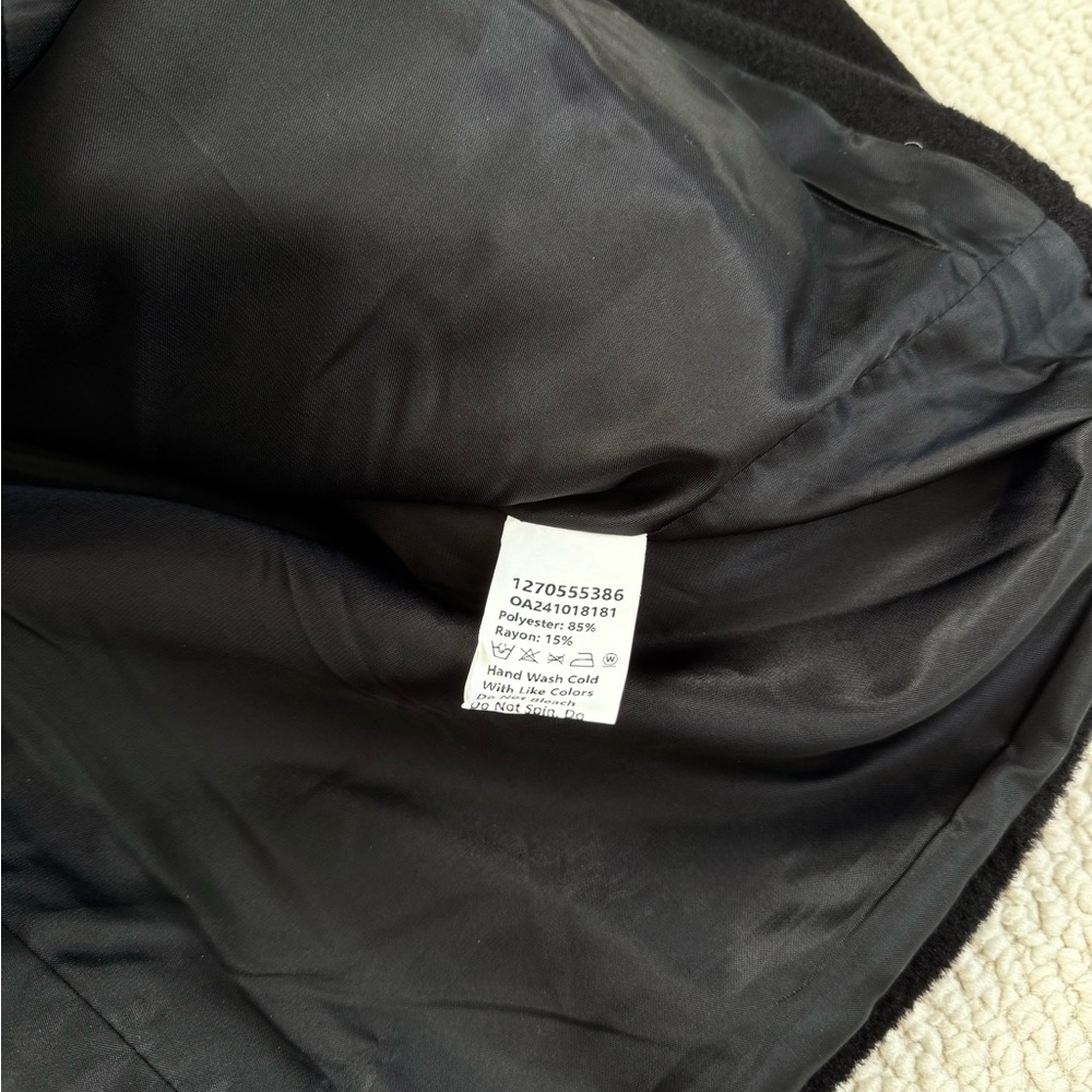 NEW Large Collar Belted Coat by Commense - Picture 7 of 9
